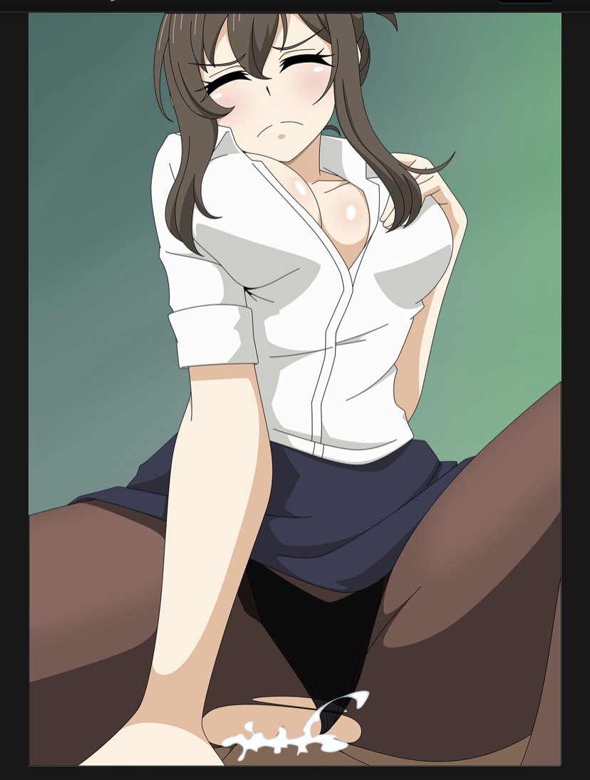 1boy, 1girls, atelier gons, balls, balls deep, big breasts, blush, breasts, cleavage, closed eyes, cowgirl position, cum, cum in pussy, cum inside, cumshot, ejaculation, exposed pussy, faceless male, female, female focus, frown, hair up, hairless pussy, kojima kana (nande koko ni sensei ga!?), large breasts, light skin, light-skinned female, long hair, looking pleasured, male, male pov, nande koko ni sensei ga!?, no panties, orgasm, panties, panties aside, pantyhose, penetration, pleasure face, ponytail, pov, pussy, riding, shaved pussy, shiny skin, skirt, skirt lift, skirt up, solo focus, spread legs, straddling, teacher, torn clothes, torn clothing, torn pantyhose, uncensored, vaginal penetration, white skin, wince