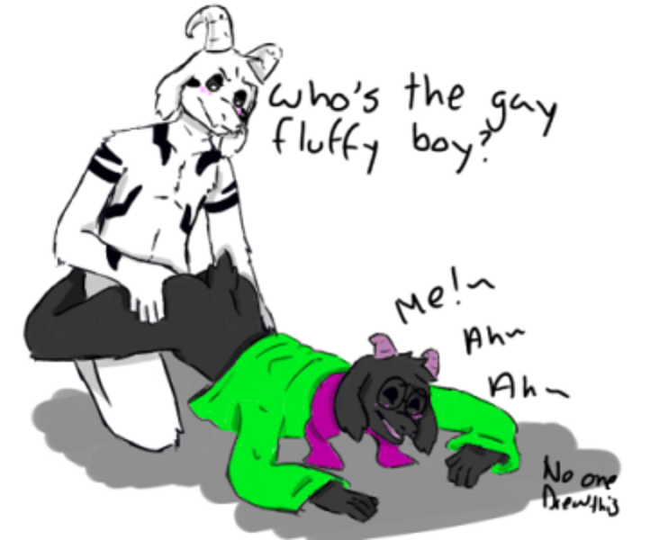 anal anal_sex asriel asriel_dreemurr asriel_dreemurr_(god_form) deltarune furry furry_ass gay gayfurrynonsense gh ralsei ralsei_with_black_fur undertale wtf