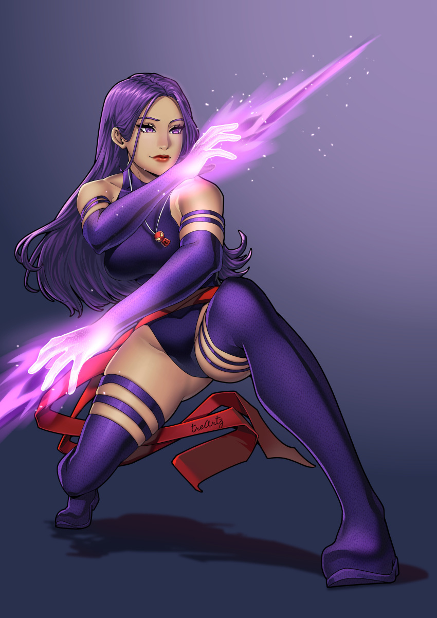 1girls ass avengers big_ass cute horny horny_female light-skinned_female marvel marvel_comics marvel_vs._capcom mutant mutant_(marvel) panties psylocke spider-man superheroine treartz x-men