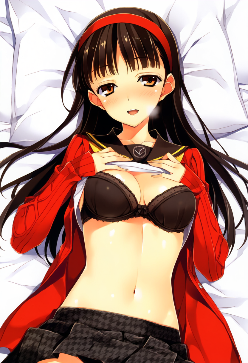 ai_generated amagi_yukiko atlus black_hair female female_only nai_diffusion persona persona_4 solo stable_diffusion white_skin