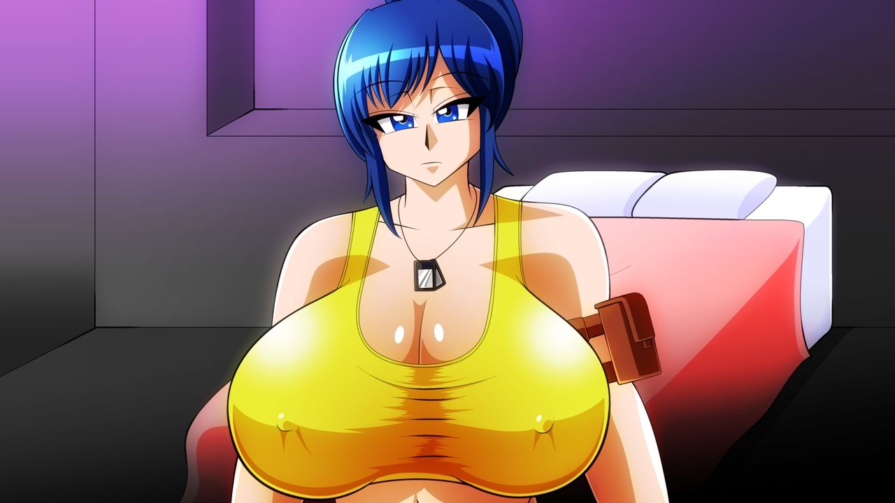 1girls bed bedroom big_breasts blue_eyes blue_hair breasts busty clothed female huge_breasts kaimanwanio king_of_fighters leona_heidern light-skinned_female light_skin long_hair looking_at_viewer military nipple_bulge nipples pale-skinned_female pale_skin ponytail pov room soft_breasts standing tank_top thick tied_hair tight_clothes voluptuous voluptuous_female