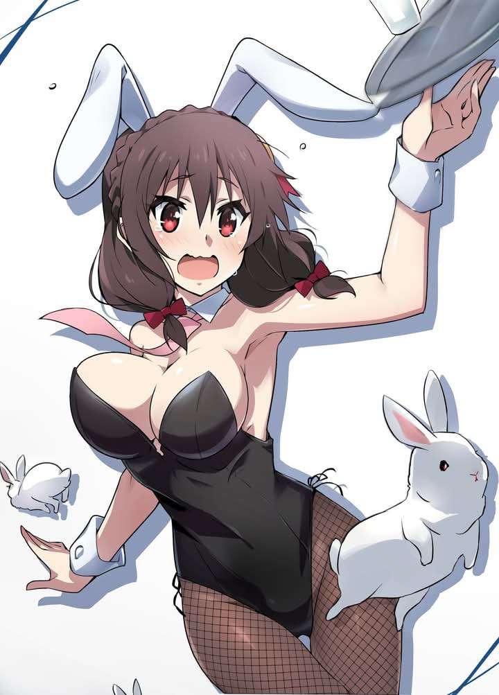 faithful to the anime, female, kono subarashii sekai ni shukufuku wo!, magical girl, tagme, yunyun (konosuba)