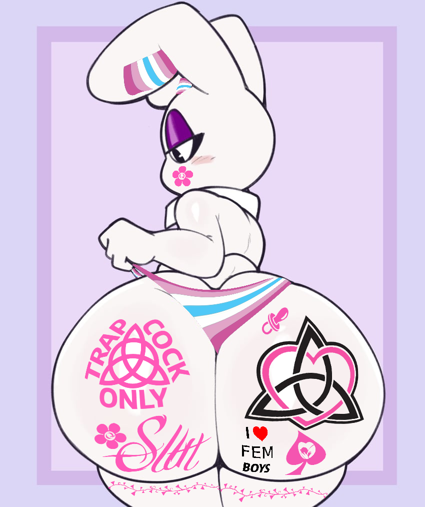 big_booty big_breasts breasts bunny bunny_boy femboy femboy_flag male_only qot