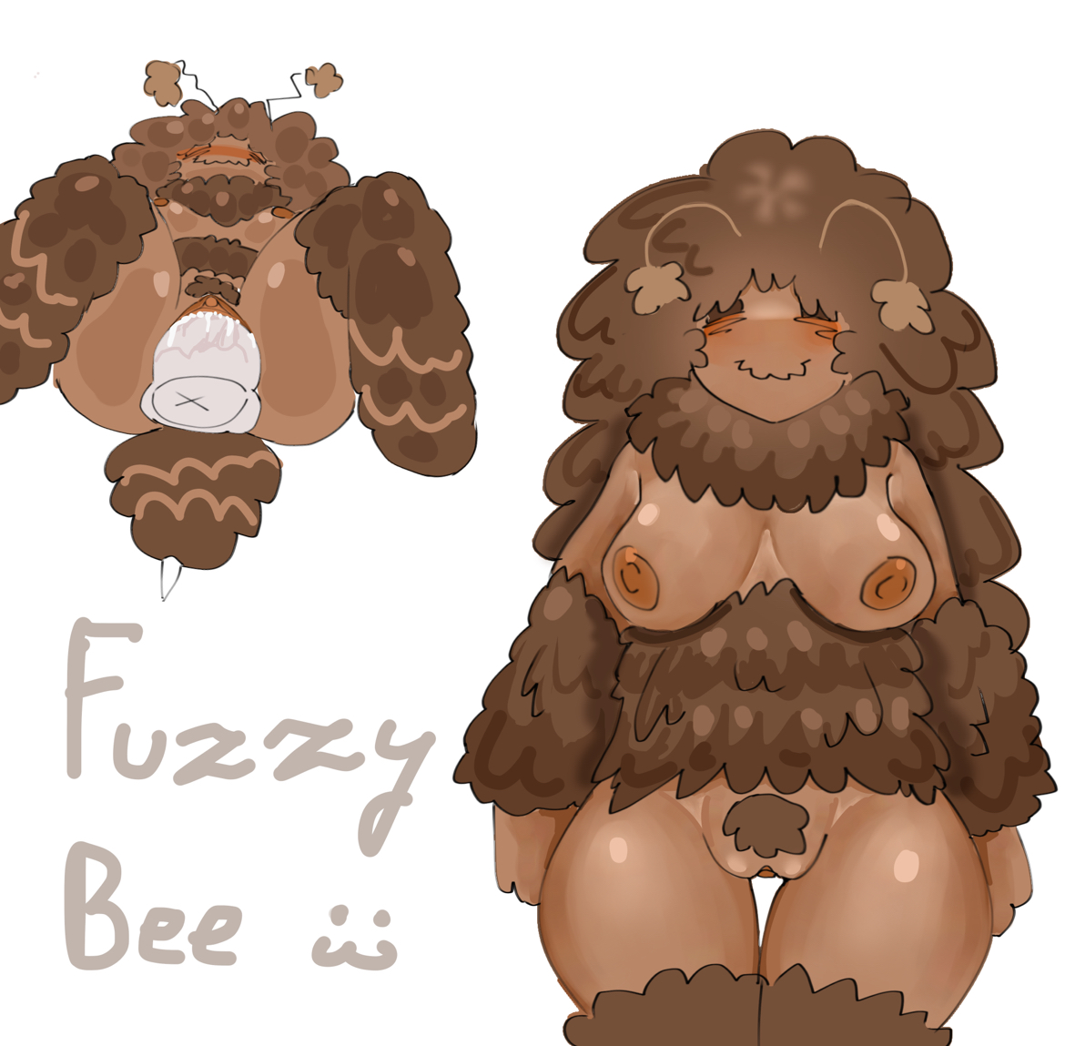 bee swarm simulator, chubby, chubby female, female, female focus, fluffy, fuzzy, fuzzy bee (bee swarm simulator), roblox, roblox game, tagme, tagme (artist)
