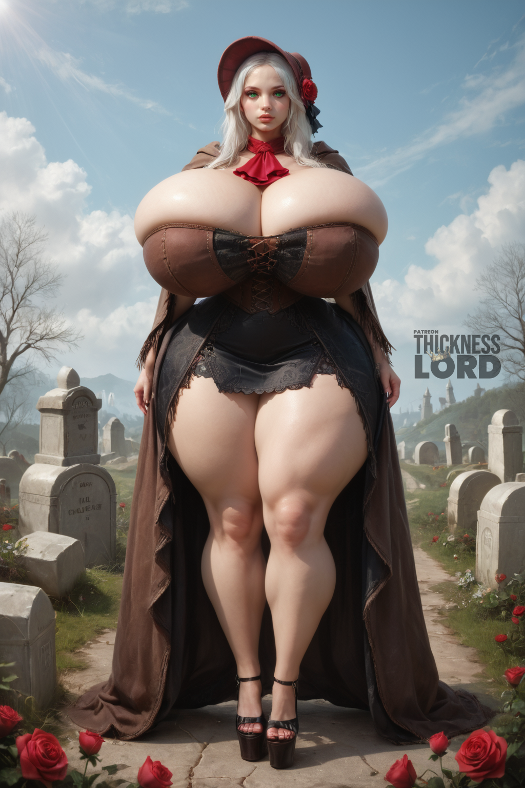 1girls ai_generated alternate_body_type alternate_breast_size alternate_costume athletic athletic_female bbw big_ass big_breasts big_butt bimbo_lips bloodborne bottom_heavy breasts breasts_bigger_than_head child_bearing_hips cleavage curvaceous curves curvy curvy_body curvy_female curvy_figure curvy_hips detailed_background fat_ass fat_thighs female female_only fromsoftware gigantic_ass gigantic_breasts green_eyes heels hi_res high_heels high_resolution highres hips hips_wider_than_shoulders hourglass_figure huge_breasts human large_ass large_breasts large_butt large_female large_thighs massive_breasts massive_thighs outdoors plain_doll platform_heels shiny_skin skull_crushing_thighs solo solo_female solo_focus stable_diffusion thick_ass thick_legs thick_thighs thicknesslord thighs top_heavy top_heavy_breasts voluptuous voluptuous_female white_hair wide_hips