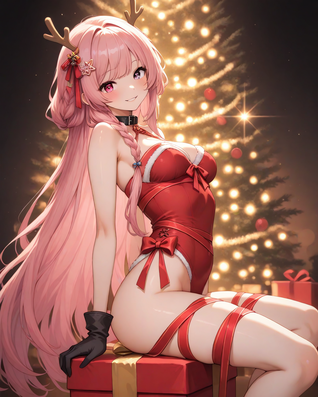 ai_generated christmas christmas_outfit essievt tagme vtuber