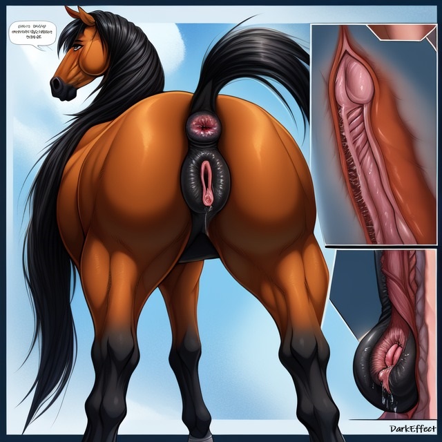 1girls ai_generated anatomy anatomy_chart anus ass_focus chart darkeffect diagram equine equine_anus equine_genitalia equine_pussy female_only furry horse looking_at_viewer looking_back mare ponut presenting_hindquarters puffy_anus pussy rear_view text text_bubble