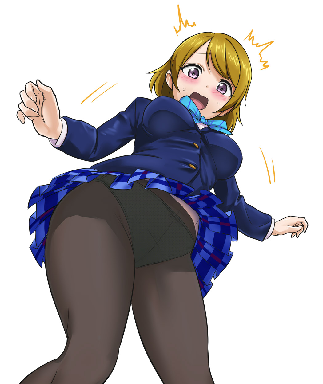 koizumi_hanayo love_live! low-angle_view tagme wanao