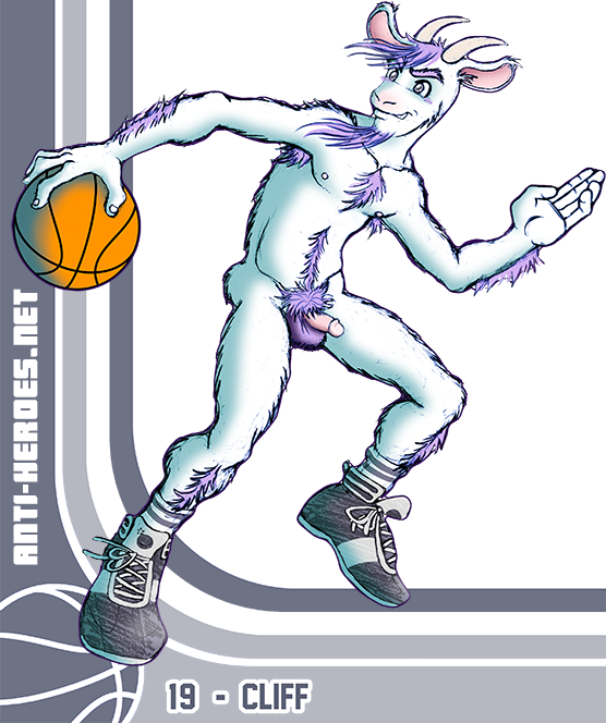 1boy anthro anti-heroes.net balls cliff fur furry furry_only goat jcetheredge male male_only penis png solo transparent_background