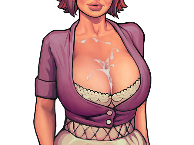 1girls 2d 2d_(artwork) after_paizuri big_breasts blouse boobsgames bra breasts cleavage collarbone cum cum_on_breasts digital_media_(artwork) eyes_out_of_frame game_cg huge_breasts jenna_(warlock_and_boobs) light-skinned_female massive_breasts mature mature_female mature_woman milf mommy mother plump_lips presenting_breasts red_hair revealing_clothes smile smiling transparent_background video_game_character warlock_and_boobs white_bra
