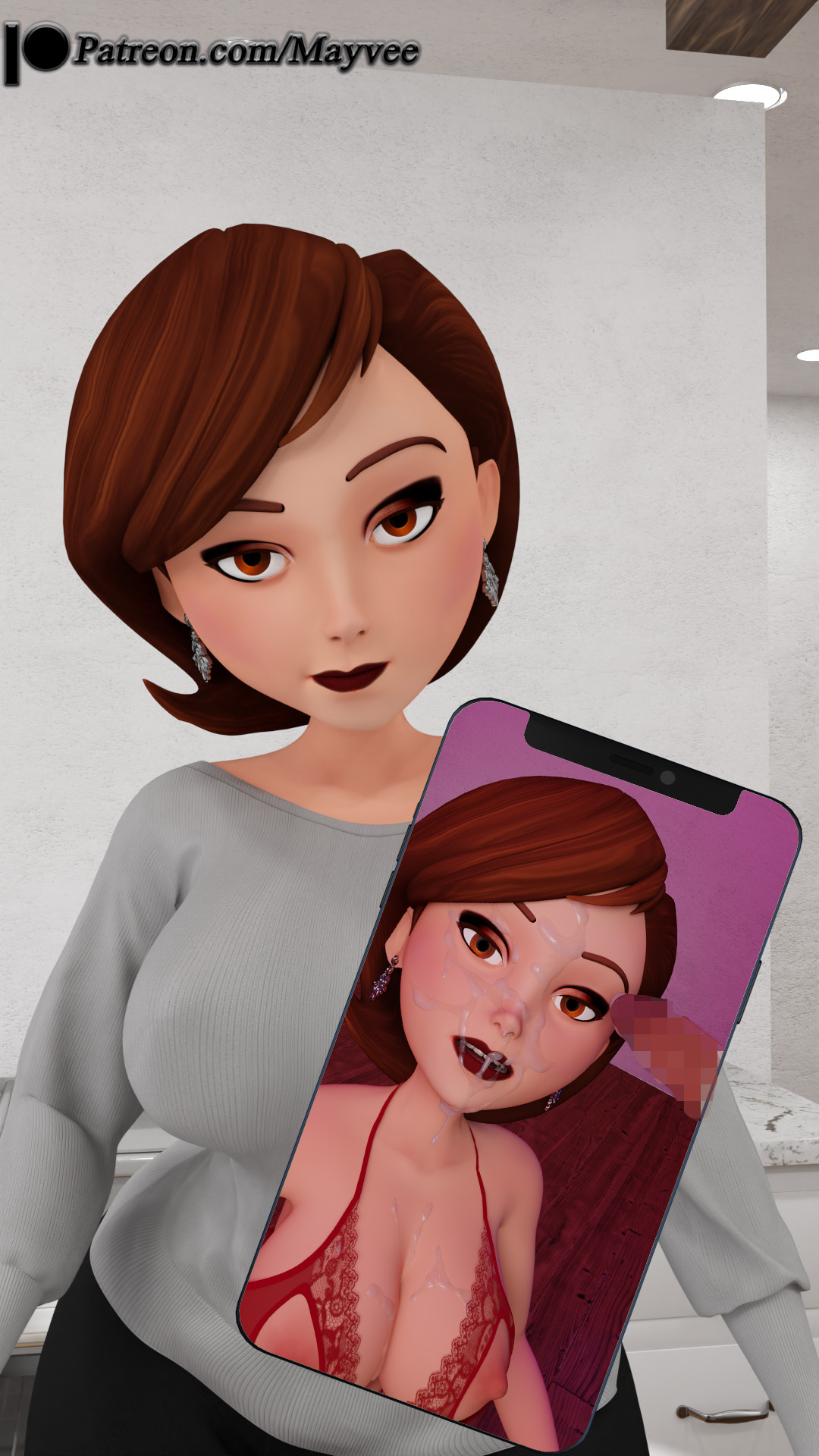 1boy, 1girls, 3d, ass, athletic, athletic female, big ass, big breasts, bottom heavy, breasts, bust, busty, chest, child bearing hips, cleavage, cum on breasts, cum on face, curvaceous, curvy, curvy figure, disney, elastigirl, eyebrows, eyelashes, eyes, female, female focus, fit, fit female, hair, helen parr, hero, heroine, hips, hourglass figure, huge ass, huge breasts, large ass, large breasts, legs, light skin, light-skinned female, light-skinned male, lips, male, male/female, mature, mature female, mayvee, milf, mother, pixar, pixar mom, slim waist, straight, superhero, superheroine, the incredibles, thick, thick hips, thick legs, thick thighs, thighs, thunder thighs, top heavy, voluptuous, waist, wide hips