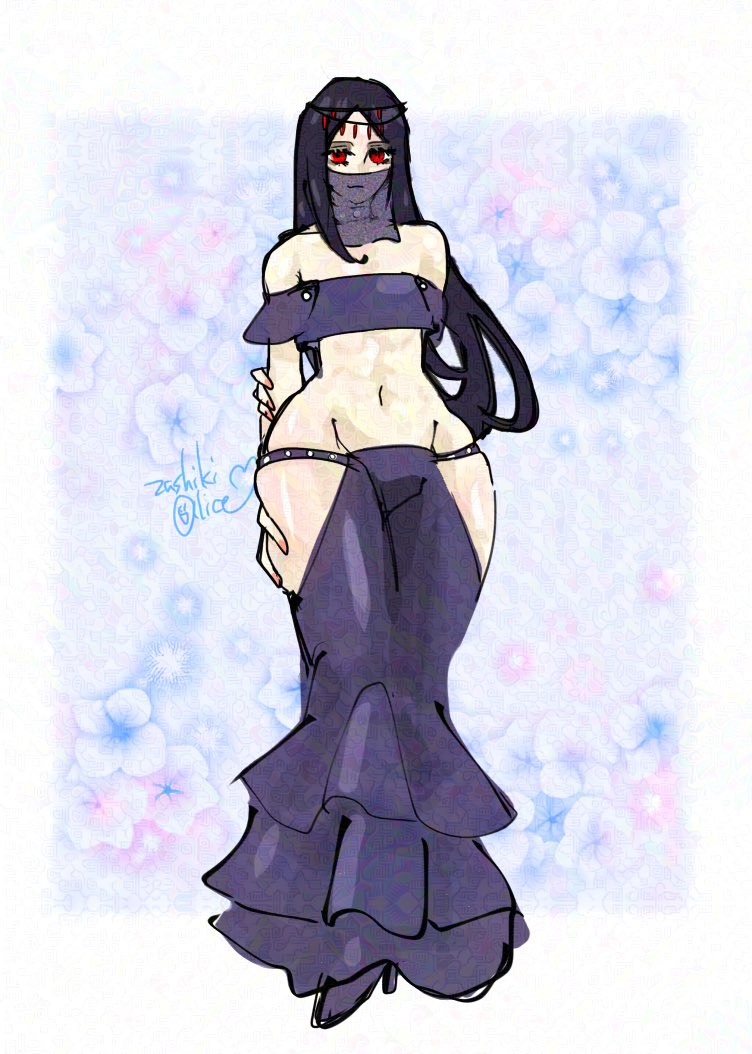 abs, arc system works, belly dancer, belly dancer outfit, femboy, guilty gear, guilty gear strive, testament (guilty gear), wide hips, zashikialice
