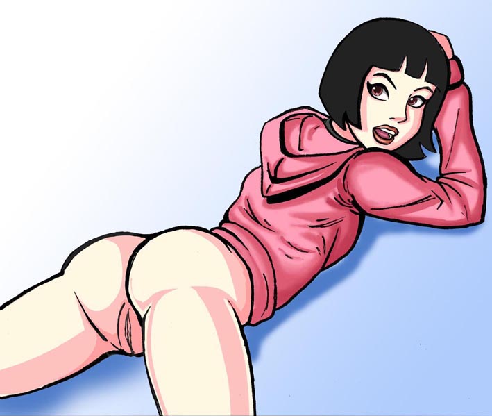 artist_request asian ass ben_10 ben_10_alien_force bottomless breasts butt dat_ass female julie_yamamoto petite pussy solo