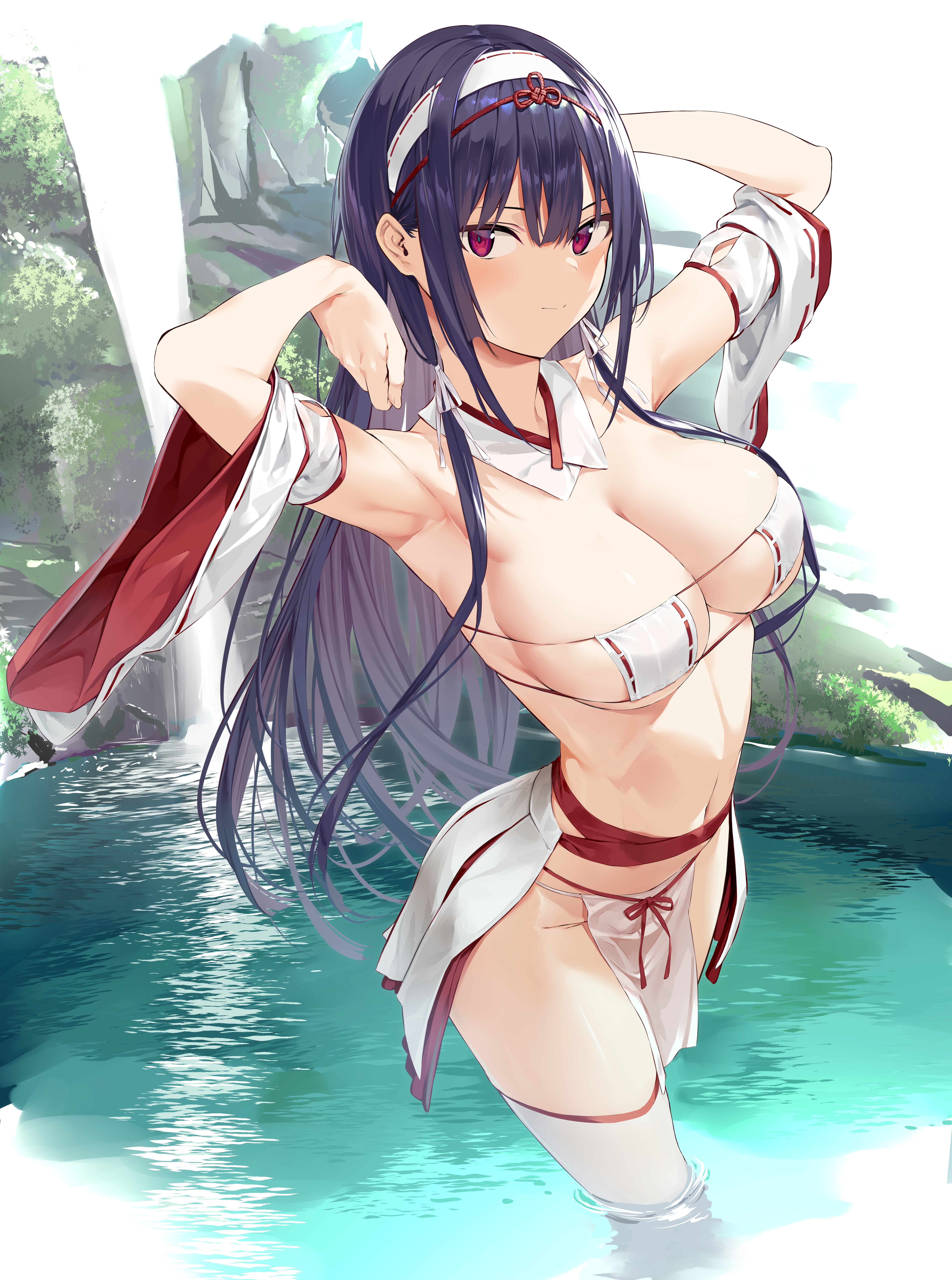 1girls, big breasts, blush, blushing at viewer, breasts, curvaceous, curvy, curvy female, female, female focus, haitekudasai takamine-san, hi res, highres, hiiragi yuuichi, hourglass figure, huge breasts, large breasts, light skin, light-skinned female, long hair, looking at viewer, slim waist, takamine takane, thick thighs, thighs, wide hips