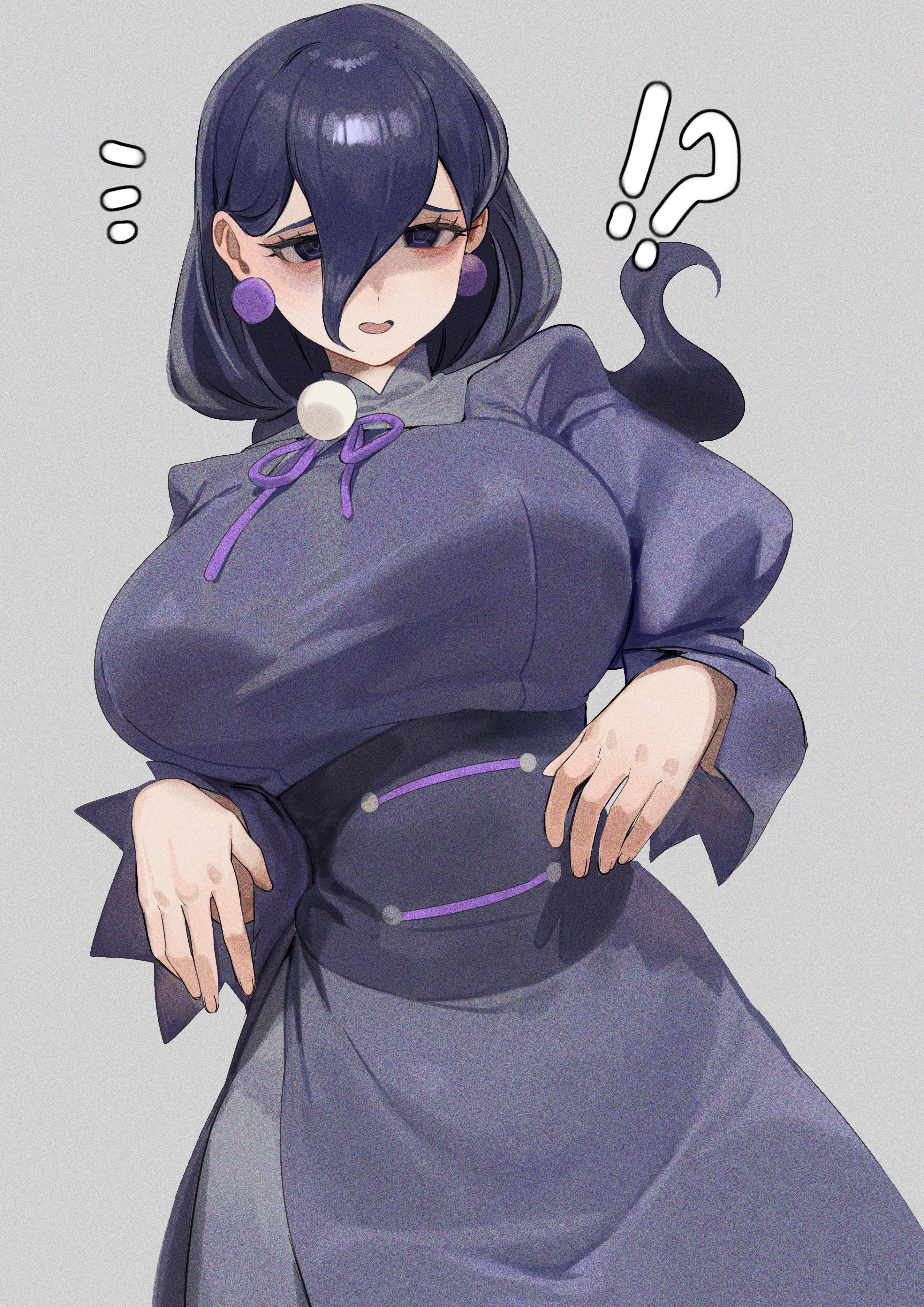 1girls, ass, big ass, big breasts, big thighs, breasts, clothed, clothed female, female, female only, game freak, gigantic breasts, hair, hex maniac, hex maniac (pokemon legends: z-a), huge ass, huge breasts, huge thighs, light skin, light-skinned female, milf, nia (nia4294), nia4294, nintendo, npc trainer, pokemon, pokemon legends: z-a, purple, purple eyes, purple hair, solo, thick thighs, thighs