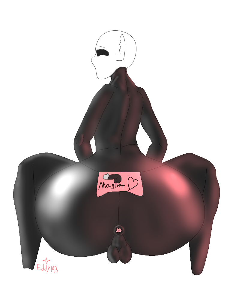 1boy ass back_view backsack big_ass femboy gay girly hb-edstar hollow_knight huge_ass kurkri_(hollow_knightoc) male_focus male_only open_anus presenting presenting_anus presenting_balls presenting_butt presenting_hindquarters solo_male