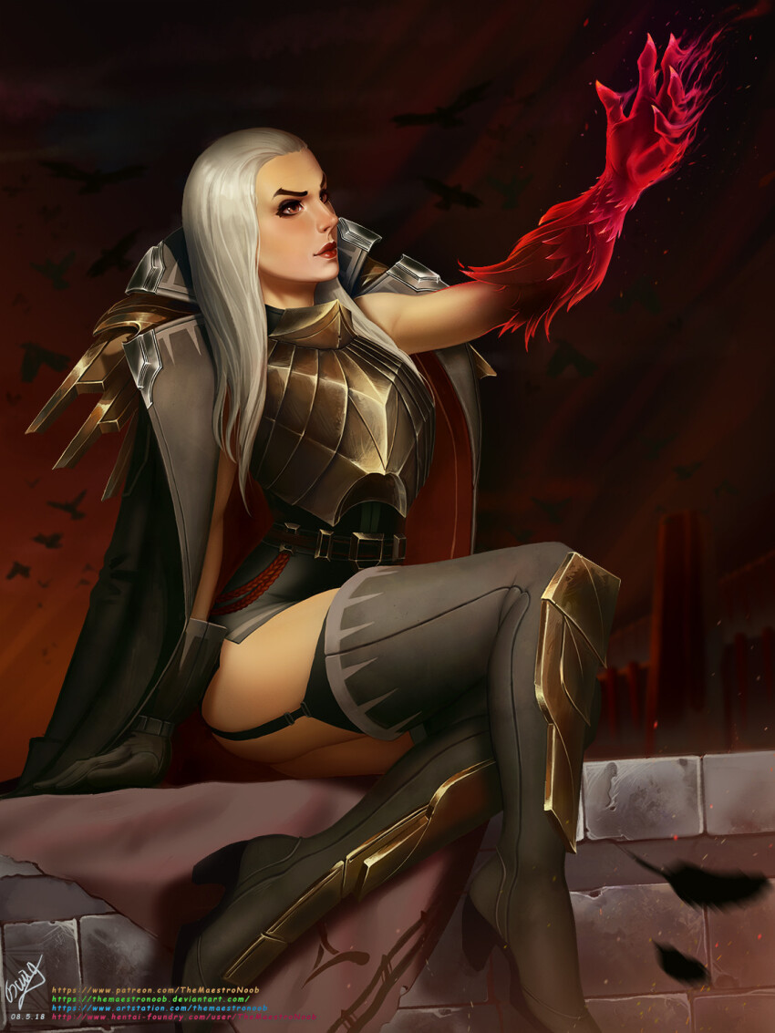 1girls female jericho_swain league_of_legends rule_63 themaestronoob