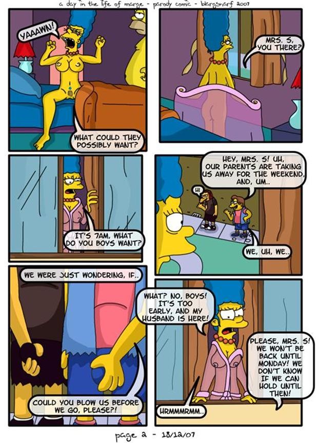 2007 blargsnarf comic dolph_starbeam female homer_simpson human male marge_simpson nelson_muntz straight tagme the_simpsons