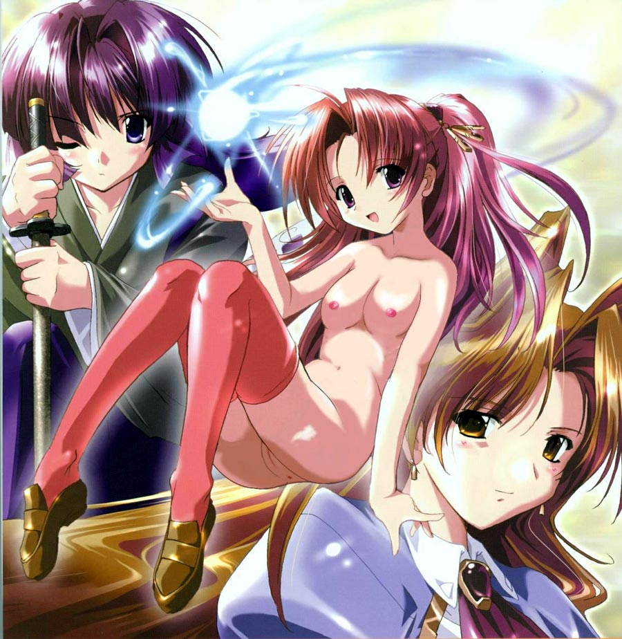 anus breasts kamishiro_rin kazetsubaki_kuriko maburaho miyama_yuuna nipples pussy tagme uncensored