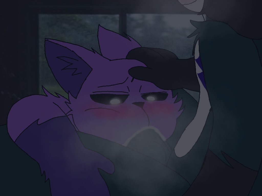 anthro anthro_on_anthro anthro_only cat catnap catnap_(poppy_playtime) critters_(poppy_playtime) domestic_cat feline furry_only no_humans oc opposerose poppy_playtime poppy_playtime_(chapter_3) purple_fur purple_skin sex smiling_critters tagme