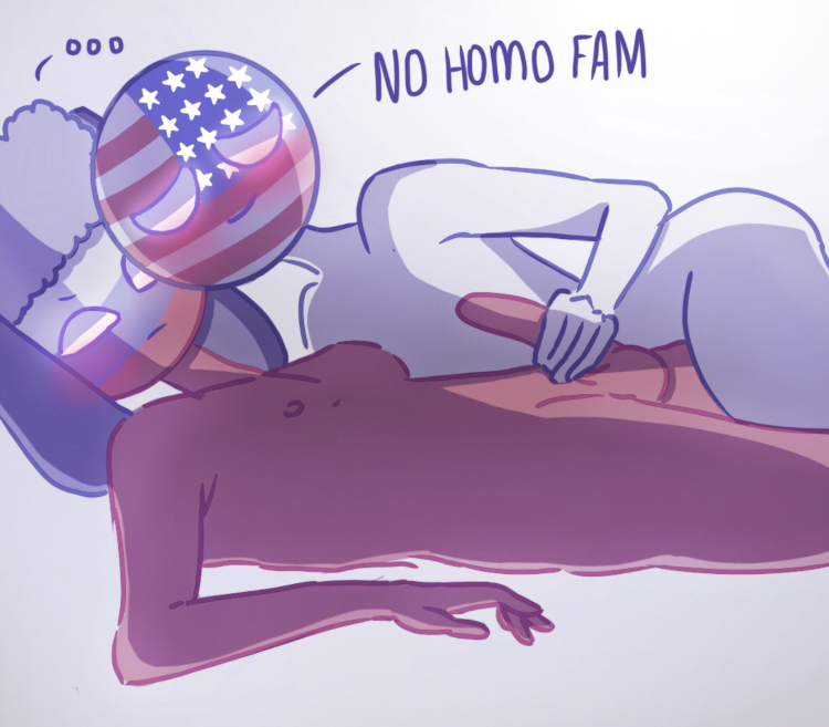 ... american american_flag blush countryballs countryhumans gay handjob naked no_homo red_body red_skin russia russia_(countryhumans) russian russian_flag tagme tagme_(artist) united_states_of_america_(countryhumans) usa ushanka white_body white_skin yaoi