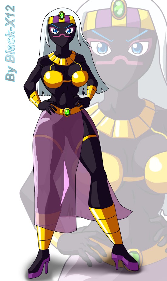 1female 1girls alien alien_girl alien_humanoid alien_look_like_human angry angry_at_viewer angry_expression angry_face artist_logo artist_name bare_shoulders black-x12 blue_eyes blue_eyes_female breasts cartoon_network dark-skinned_female dark_skin duck_dodgers female female_alien female_focus female_humanoid female_only female_solo gold_(metal) gold_anklet gold_anklets gold_bikini gold_bikini_top gold_bracelet gold_bracelets gold_jewelry hands_on_hips headwear heels heels_only hourglass_figure looking_at_viewer looney_tunes martian martian_(duck_dodgers) purple_heels queen_of_mars queen_tyr'ahnee round_boobs round_breasts round_tits see-through see-through_clothing sexy_pose shiny shiny_body shiny_breasts shiny_clothes shiny_hair shiny_skin shiny_thighs warner_bros warner_brothers watermark white_hair white_hair_female