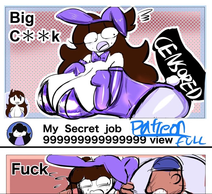 1boy, 1girls, ass, big ass, big breasts, breasts, bunny, bunny costume, bunny ears, bunny girl, bunny tail, bunnysuit, dark-skinned male, female, jaiden, jaiden animations, jaiden dittfach, kotarodayo1126, male, penetration, penis, real person, tagme, thumbnail, white body, youtube, youtuber