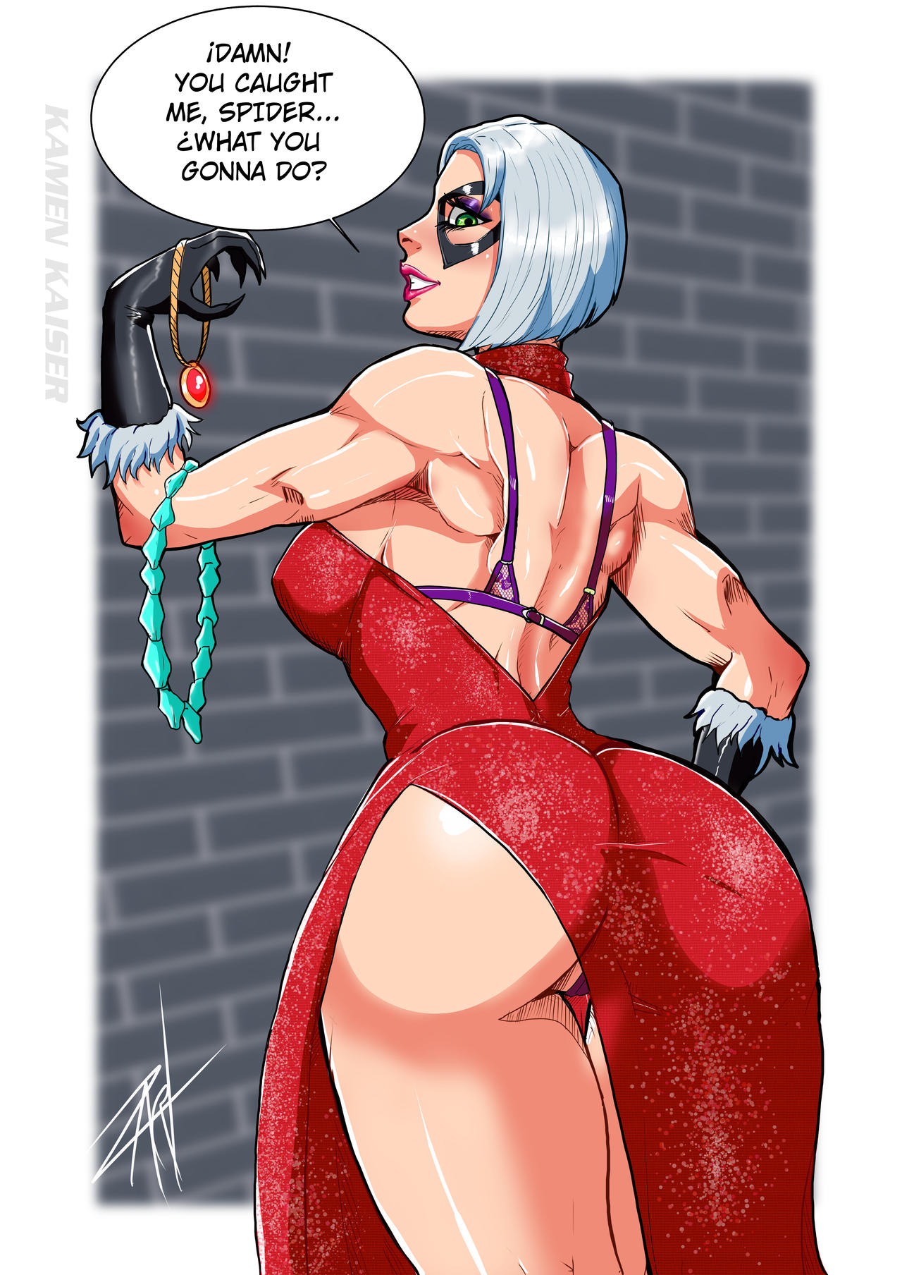 Black Cat (Marvel) Rule 34 Image