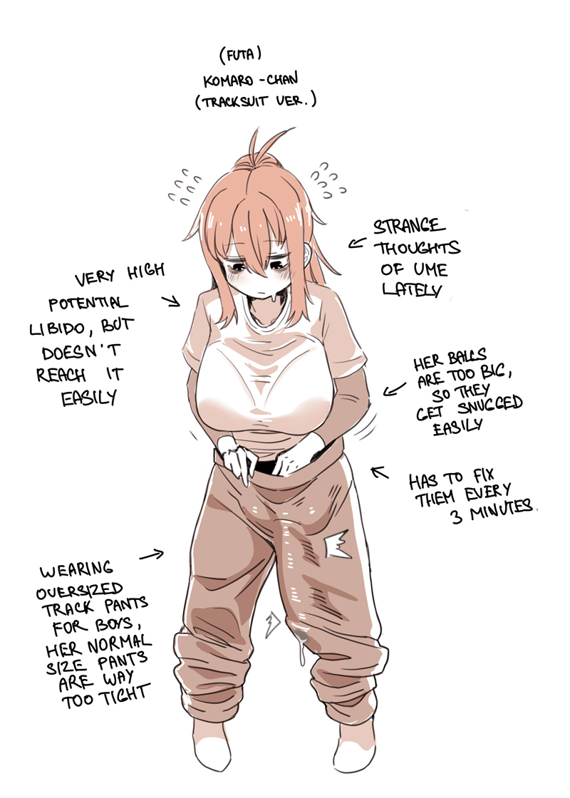1futa, balls, big balls, big penis, breasts, bulge, bulge through clothing, caption, clothed, erection, fully clothed, futa only, futanari, huge breasts, huge cock, human, komaro-chan, light skin, michinoku komaro, monochrome, mostly nude, panzermeido, penis, secunduspublius, seitokai nimo anawa aru!, solo, standing, thick thighs, wide hips