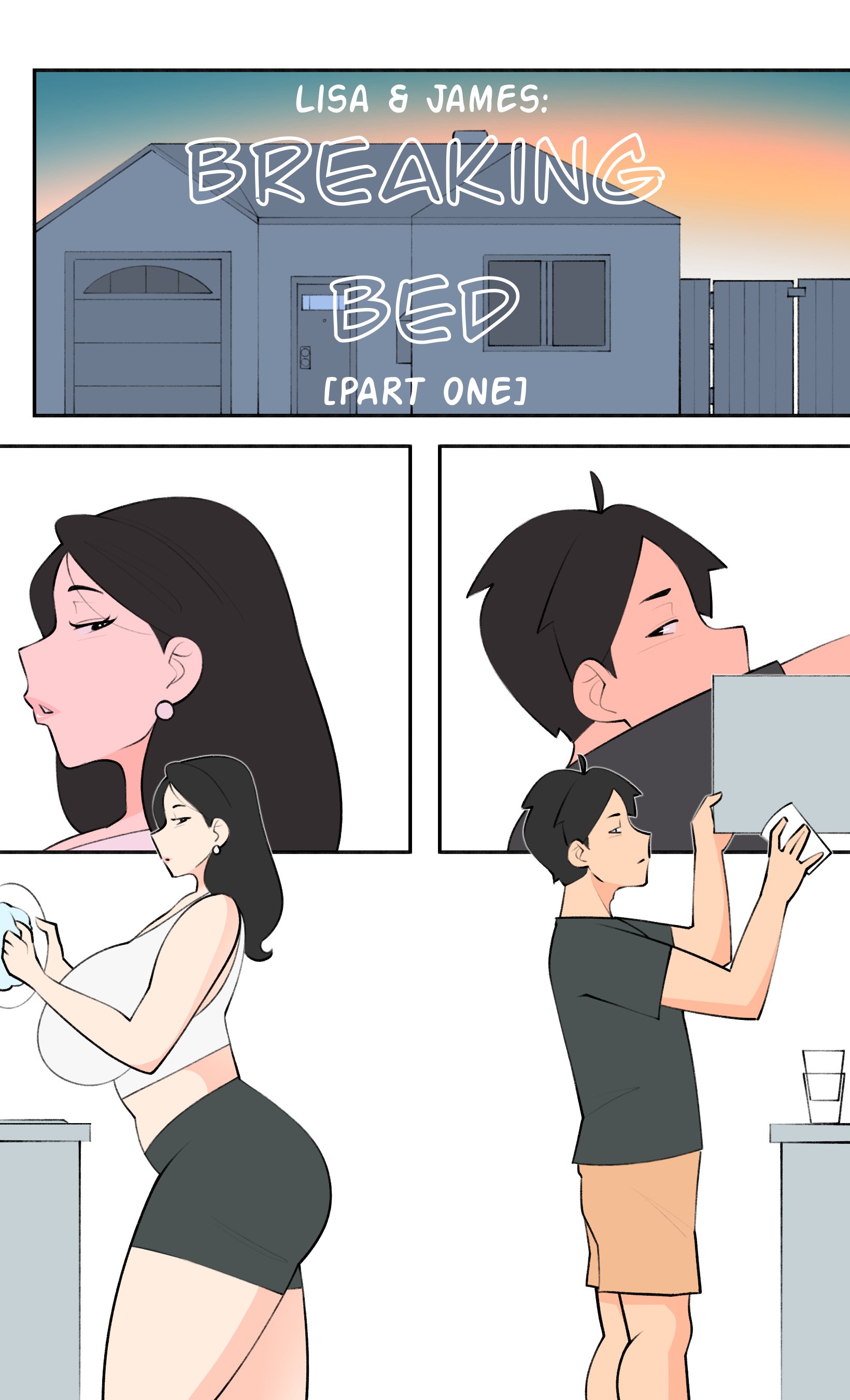boy, female, girl, james (jopuari), jopuari, lisa (jopuari), male, milf, original, original character, tagme