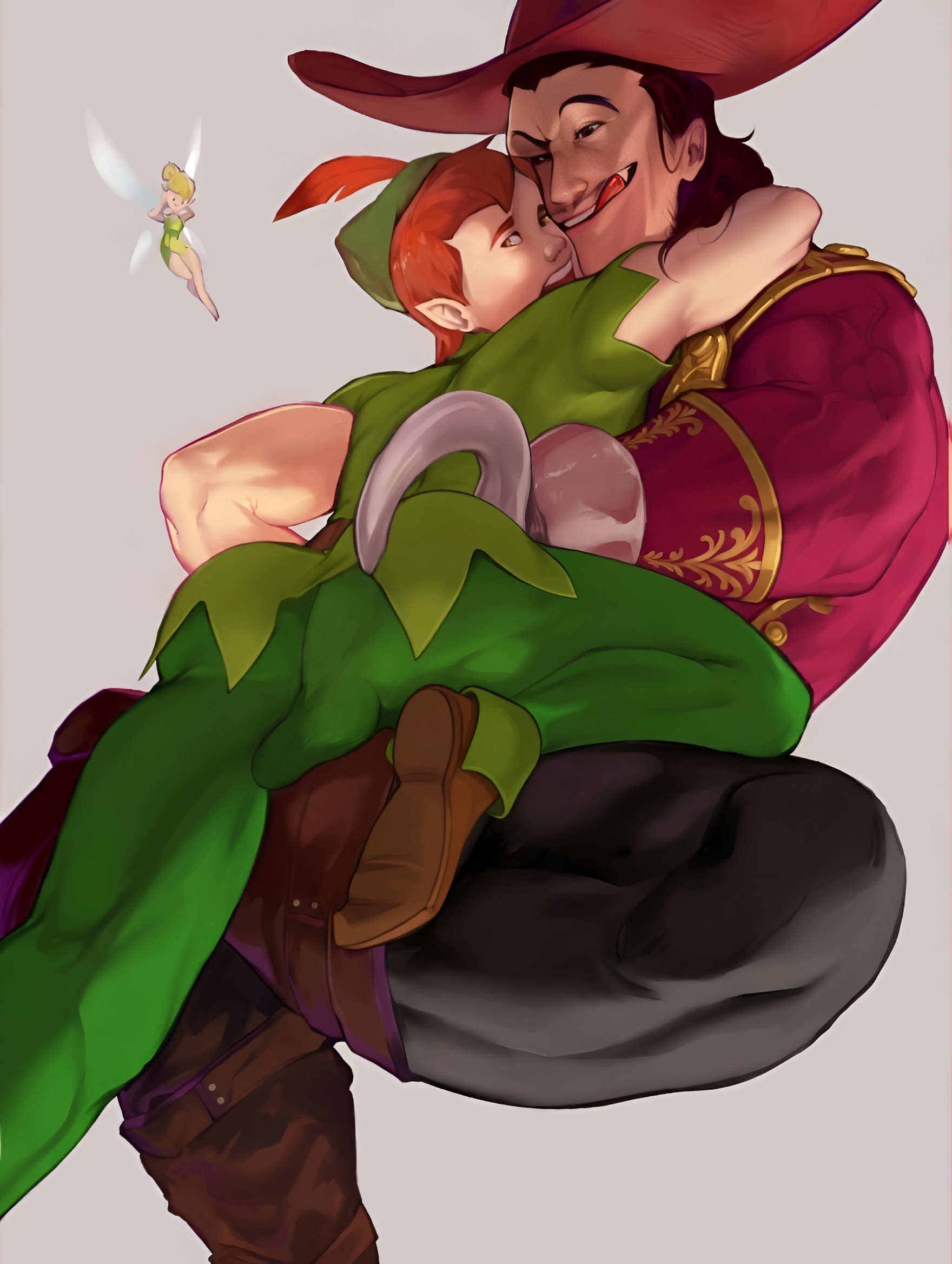 2boys, 2d, age difference, arched, artist, ass, background, balls, barefoot, blonde, boots, boy, boys, bulge, bulge through clothing, bulge under clothes, butt, captain, captain hook, censored, censoring, daddy, disney, dress, duo, ears, erection, faerie, fairy, fairy wings, feet, female, fey, flying, focus, forced, gaping, gay, hat, hook, human, insect wings, licking, lips, looking, male, male/male, males, mens love, moustache, mouth, multiple, muscles, muscular, penis, peter pan (character), peter pan (disney), pirate, pixie, pixie wings, rape, short, son, spread, spreading, teeth, testicles, thick, thighs, tinker bell, toes, tongue, uni0421, url, vein, veiny, view, voyeur, watched, watching, well, wings, yaoi