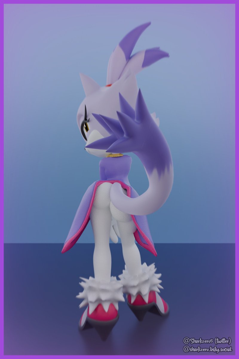 Blaze The Cat (Sega) Rule 34 Image