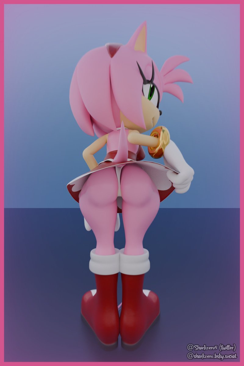 Amy Rose (Sega) Rule 34 Image