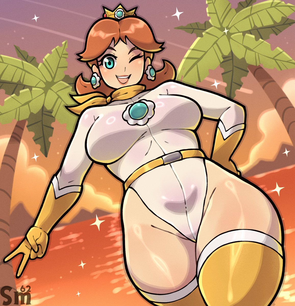 Princess Daisy (Mario (Series)) Rule 34 Image