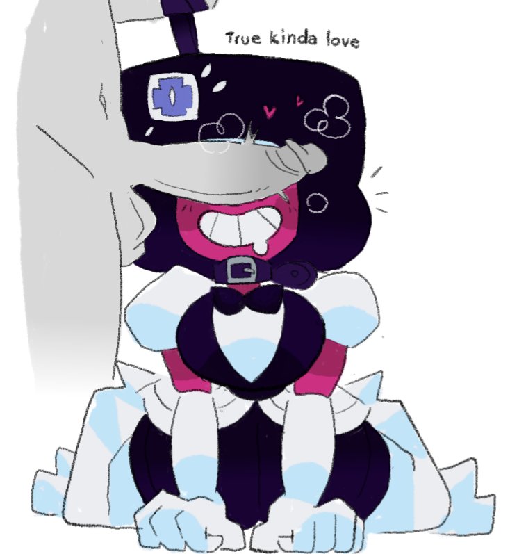 1boy, 1boy1girl, 1girl, 1girls, 2026, cock worship, digital drawing (artwork), digital media (artwork), garnet (steven universe), orientation play, real saming, steven universe, steven universe future, tagme, wedding dress