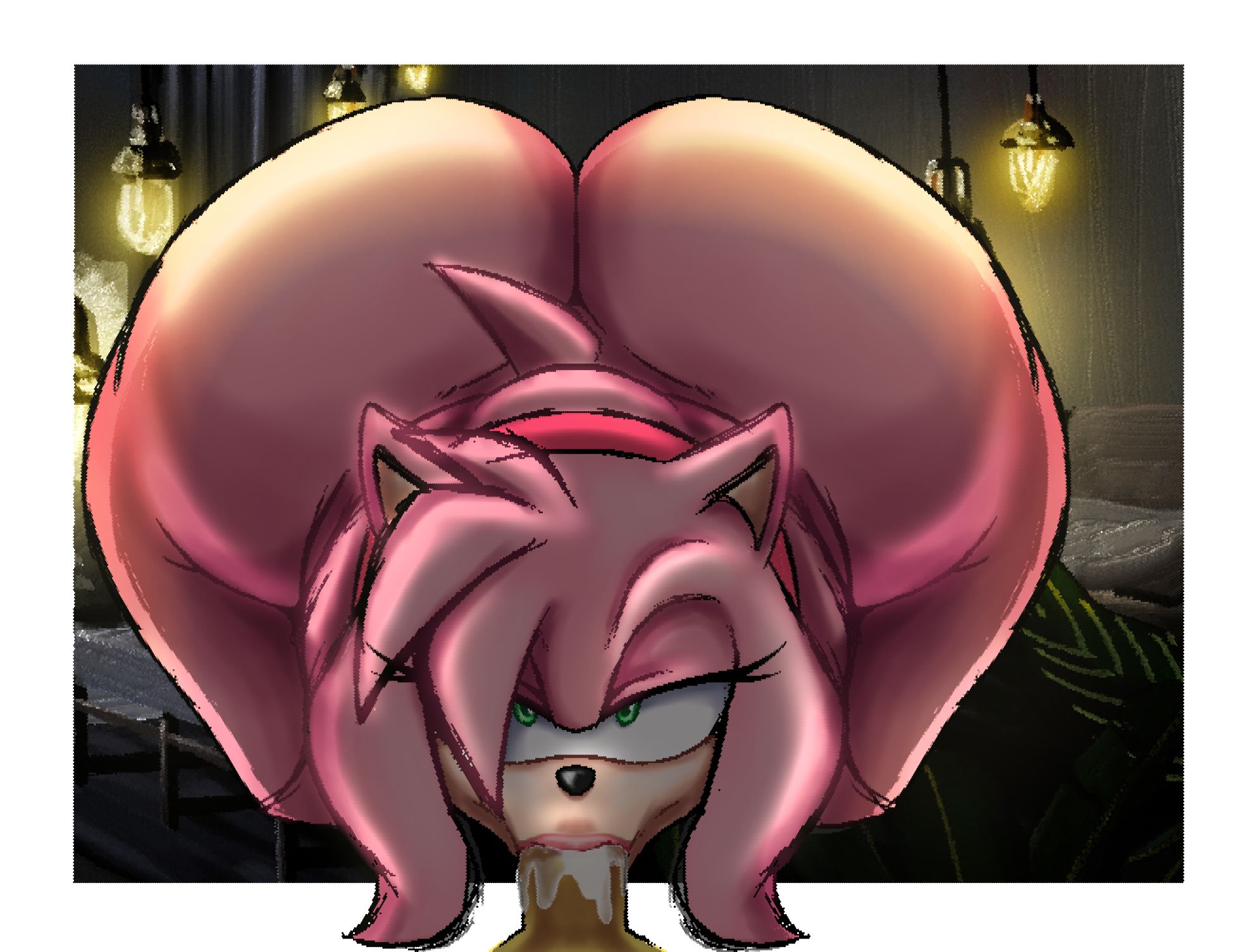 :>=, amy rose, ass bigger than head, ass focus, ass up, big ass, blowjob, bubble butt, comic, comic page, fat ass, huge ass, massive ass, miles tails prower, sonic (series), tails, tails the fox