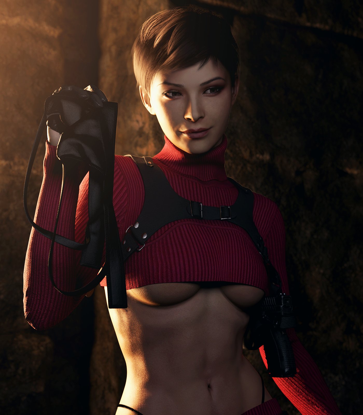 1girls, 3d, ada wong, big ass, big breasts, big thighs, black gloves, breasts, capcom, curvaceous, curvy, curvy figure, female, gloves, hips, huge ass, huge breasts, huge thighs, large ass, large breasts, large thighs, leather gloves, light skin, light-skinned female, mature, mature female, resident evil, resident evil 2, resident evil 4, slim waist, thick, thick hips, thick legs, thick thighs, thighs, voluptuous, waist, wide hips, wide thighs, word2