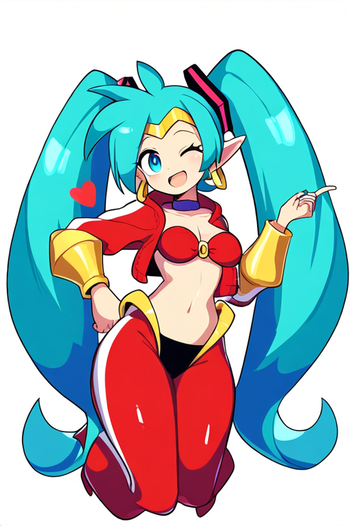 ai_generated cosplay hatsune_miku novelai shantae shantae_(character)