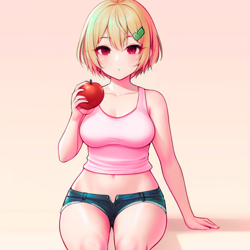 ai_generated blonde_hair hopeless_peaches wide_hips youtuber