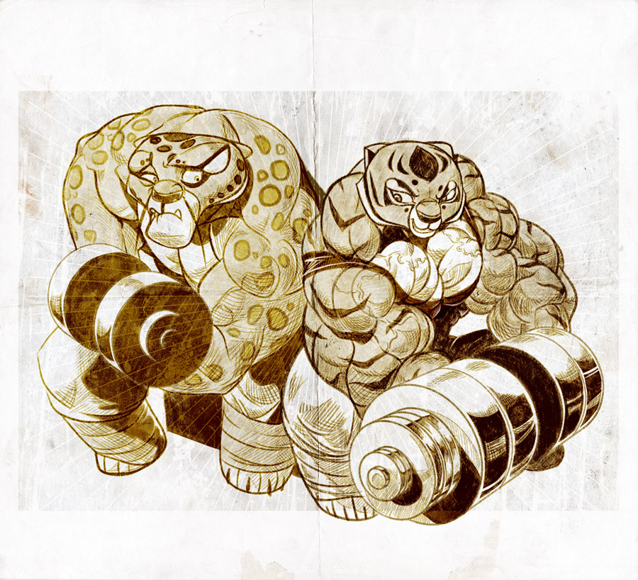 Master Tigress (Kung Fu Panda) Rule 34 Image