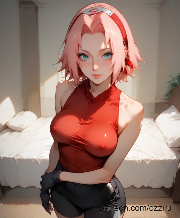 ai_generated female naruto naruto_(series) naruto_shippuden ozziru sakura_haruno