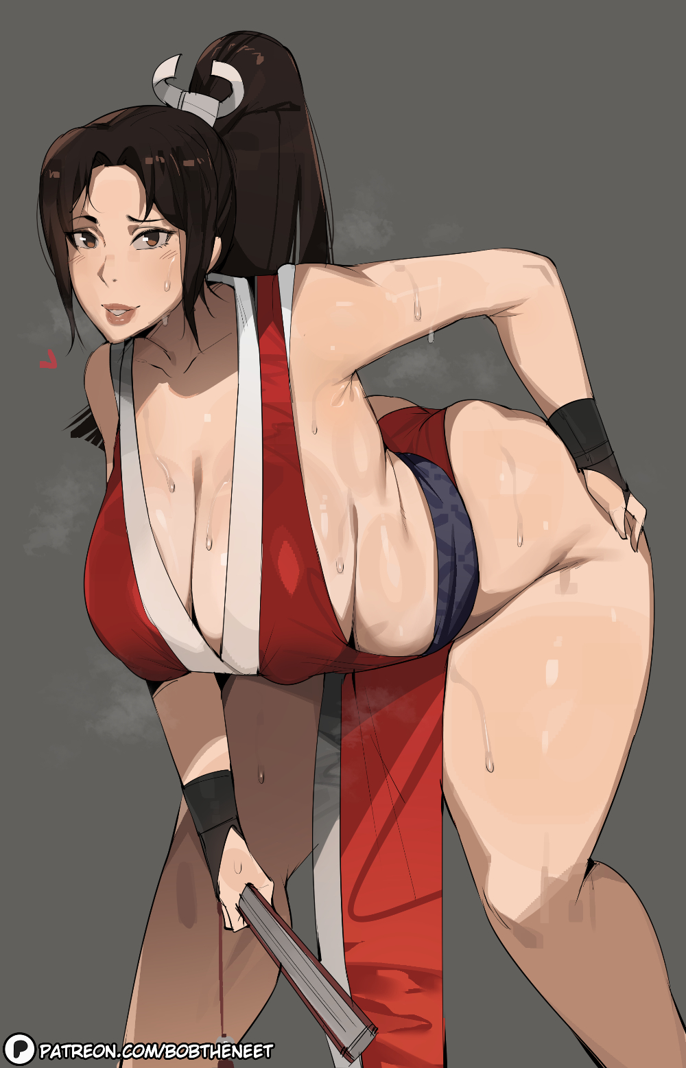 1girls 2025 2d 2d_(artwork) artist_logo artist_signature asian asian_female big_breasts bobtheneet breasts fanart fatal_fury fatal_fury:_city_of_the_wolves femme_fatale huge_breasts japanese japanese_clothes japanese_female king_of_fighters kunoichi kunoichi_dress large_breasts light-skinned_female light_skin mai_shiranui massive_breasts snk snk_heroines:_tag_team_frenzy street_fighter_6