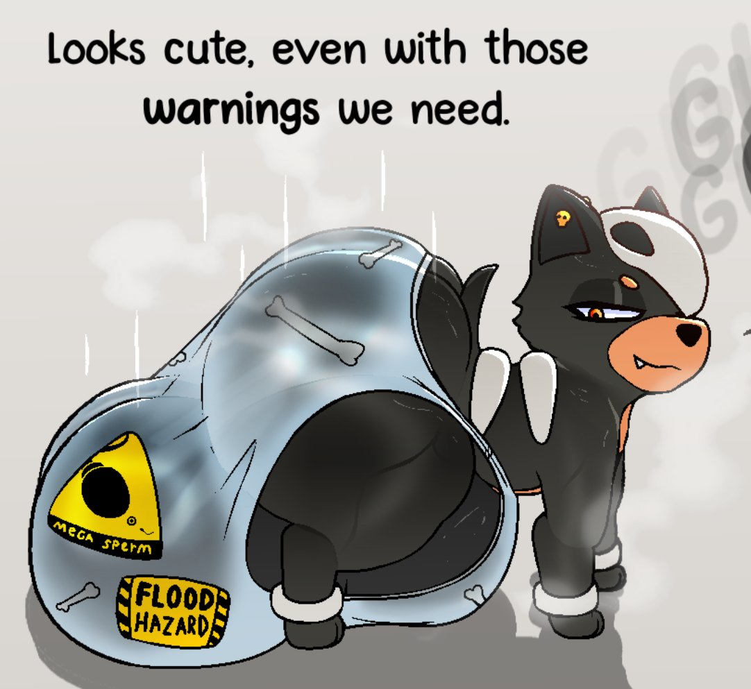 1boy, all fours, animal genitalia, animal penis, balls, ballsack, big ass, big balls, big butt, big penis, black body, black eyeshadow, black fur, bone mask, bone underwear, brown eyebrows, brown muzzle, canid, canine, canine penis, choux (bubbleburningxl), cock, cropped, cropped image, dog ears, dog tail, doggy, domestic dog, ear piercing, edgy, emo, eyeshadow, fat ass, fat ass feral, fat butt, femboy, femboy focus, femboy only, feral, feral focus, feral only, furry, furry male, furry only, gay, gay male, gen 2 pokemon, hazard symbol, heavy balls, houndour, hyper, hyper ass, hyper balls, hyper butt, hyper penis, looking back, male only, musk, musk clouds, musky, musky balls, musky butt, musky cock, musky penis, musky underwear, on all fours, pokemon, pokemon (species), round ass, round butt, see-through underwear, senor9, senordraws, shadow, shortstack, shortstack femboy, shortstack male, slosh, smirking, submissive, submissive femboy, submissive feral, submissive male, sweat, sweaty ass, sweaty body, sweaty butt, sweaty underwear, text, thick, thick ass, thick legs, thick thighs, tight underwear, underwear, warning, warning label, warning sign, warning symbol, white background
