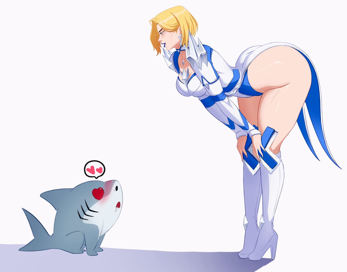 1girls, 2d, blonde female, blue lipstick, bob cut, boots, breasts, cleavage, clothed, clothed female, emma frost, emma frost (marvel rivals), female, female focus, female only, hi res, high heel boots, high heels, jeff the land shark, large breasts, leaning forward, light skin, light-skinned female, looking at viewer, marvel, marvel comics, marvel rivals, onepen, solo, thick thighs, thighs, wide hips