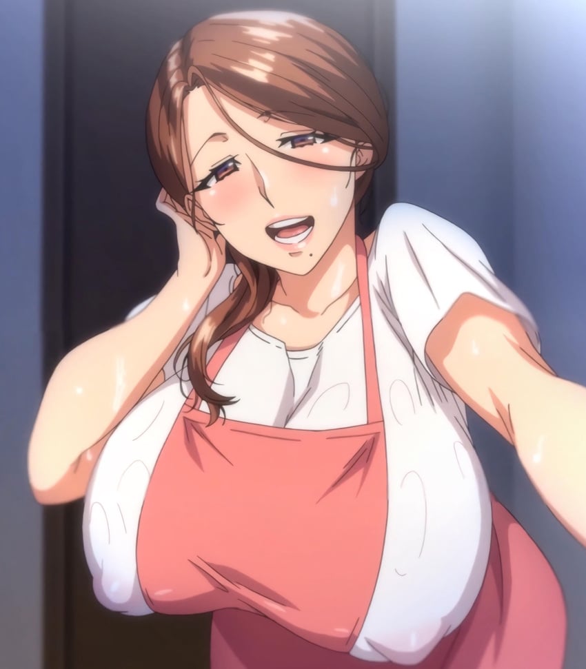 2020s, 2023, 20s, 2d, anime screencap, antechinus, female, milf, ova, plump, t-rex (animation studio), t-rex (company), tagme, tsuma ni damatte sokubai-kai ni iku ja nakatta, yumiko kimura