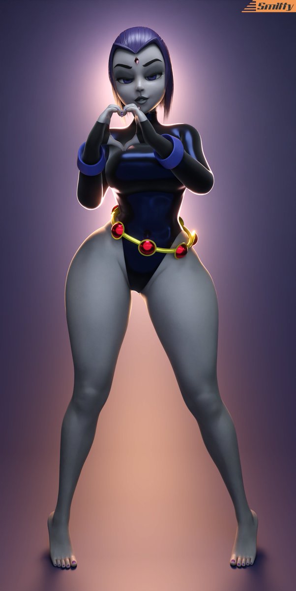1girls, 3d, ass, barefoot, big ass, big breasts, breasts, bust, busty, calves, cartoon network, chest, curvaceous, curvy, curvy figure, cute, dc, dc comics, demon, demon girl, digital media (artwork), fat ass, female, female focus, forehead jewel, full color, fully clothed, grey body, grey skin, grey-skinned female, half demon, hero, heroine, hips, hourglass figure, huge ass, huge breasts, human, knees, large ass, large breasts, legs, light skin, light-skinned female, lips, low res, lowres, mature, mature female, no penetration, no sex, pale skin, pale-skinned female, perfect legs, raven (dc), slim waist, smitty34, solo, solo female, teen titans, thick, thick hips, thick legs, thick thighs, thighs, toonami, top heavy, voluptuous, waist, wide hips