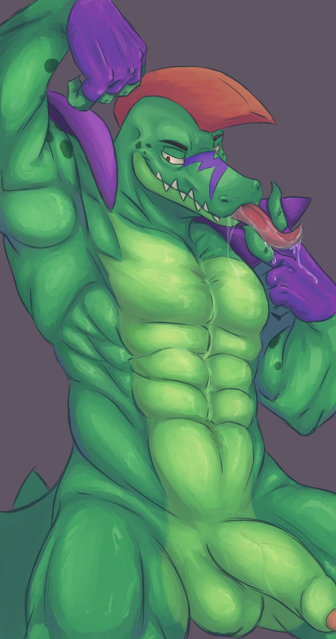 1boy 1male 2022 abs alligator alligatorid anthro anthro_focus anthro_only athletic balls biceps body claws color crocodile crocodilian crocodylid digital_drawing_(artwork) digital_media_(artwork) drool drool_string drooling drooling_tongue eyebrows facepaint fangs fangs_out finger_claws five_nights_at_freddy's five_nights_at_freddy's:_security_breach flaccid foreskin foreskin_folds furry furry_male furry_only gay half-erect hi_res humanoid_genitalia humanoid_penis jephhhad male male_focus male_only montgomery_gator_(fnaf) muscles muscular_anthro muscular_arms muscular_male muscular_thighs no_nipples nude partially_retracted_foreskin pecs pose presenting_penis reptile reptile_humanoid saliva_drip saliva_on_tongue saliva_string saliva_trail scale scalie scottgames shoulder_pads smile smiling solo solo_focus solo_male spiked spiked_tail spikes spikes_(anatomy) steel_wool_studios testicles thick_thighs tongue tongue_out vein veiny_penis wrap