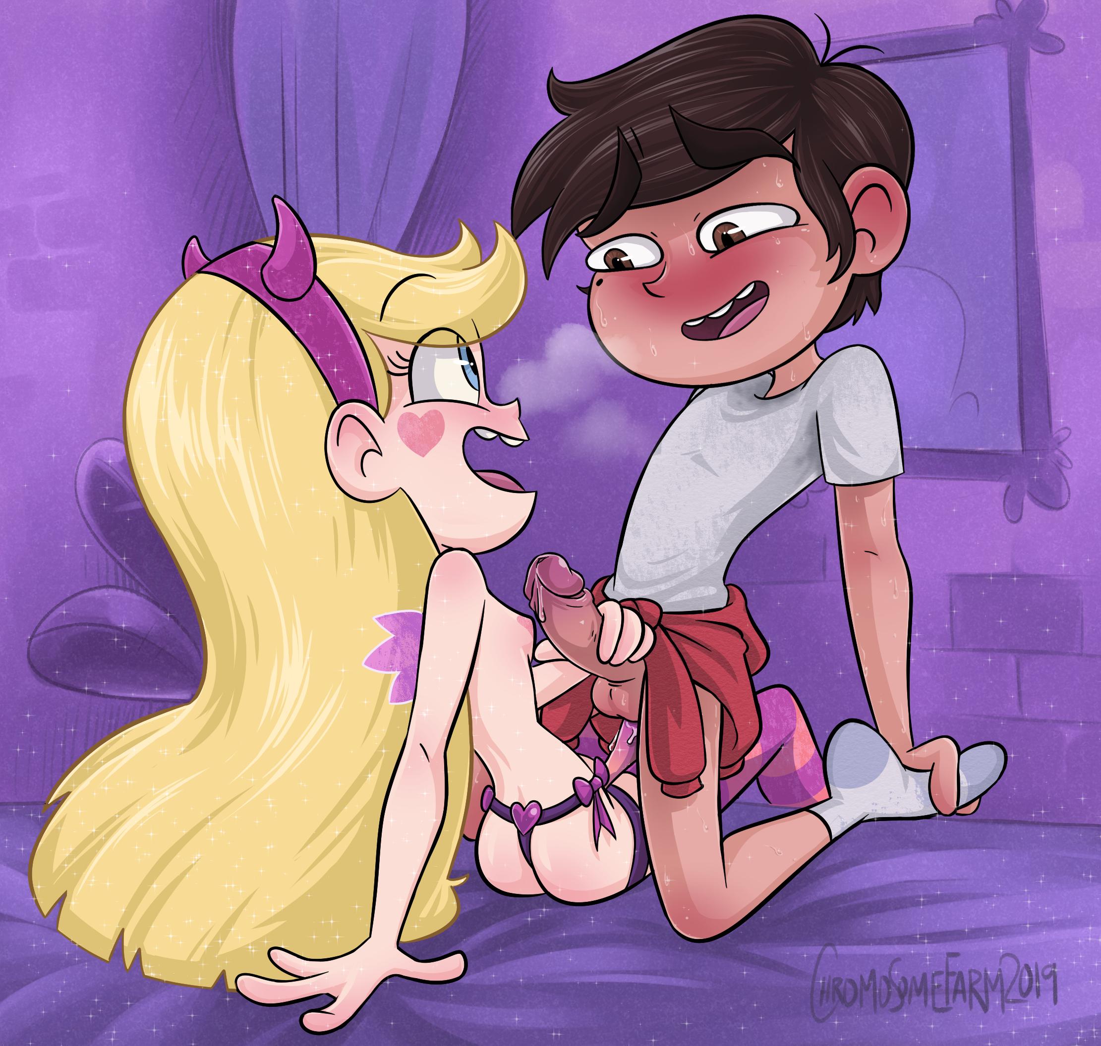anal, balls, canon couple, chromosomefarm, female, handjob, male, male penetrated, marco diaz, pegging, penis, precum, precum string, star butterfly, star vs the forces of evil, straight, strap-on, strapon, tagme, teenage female, teenage male, testicles