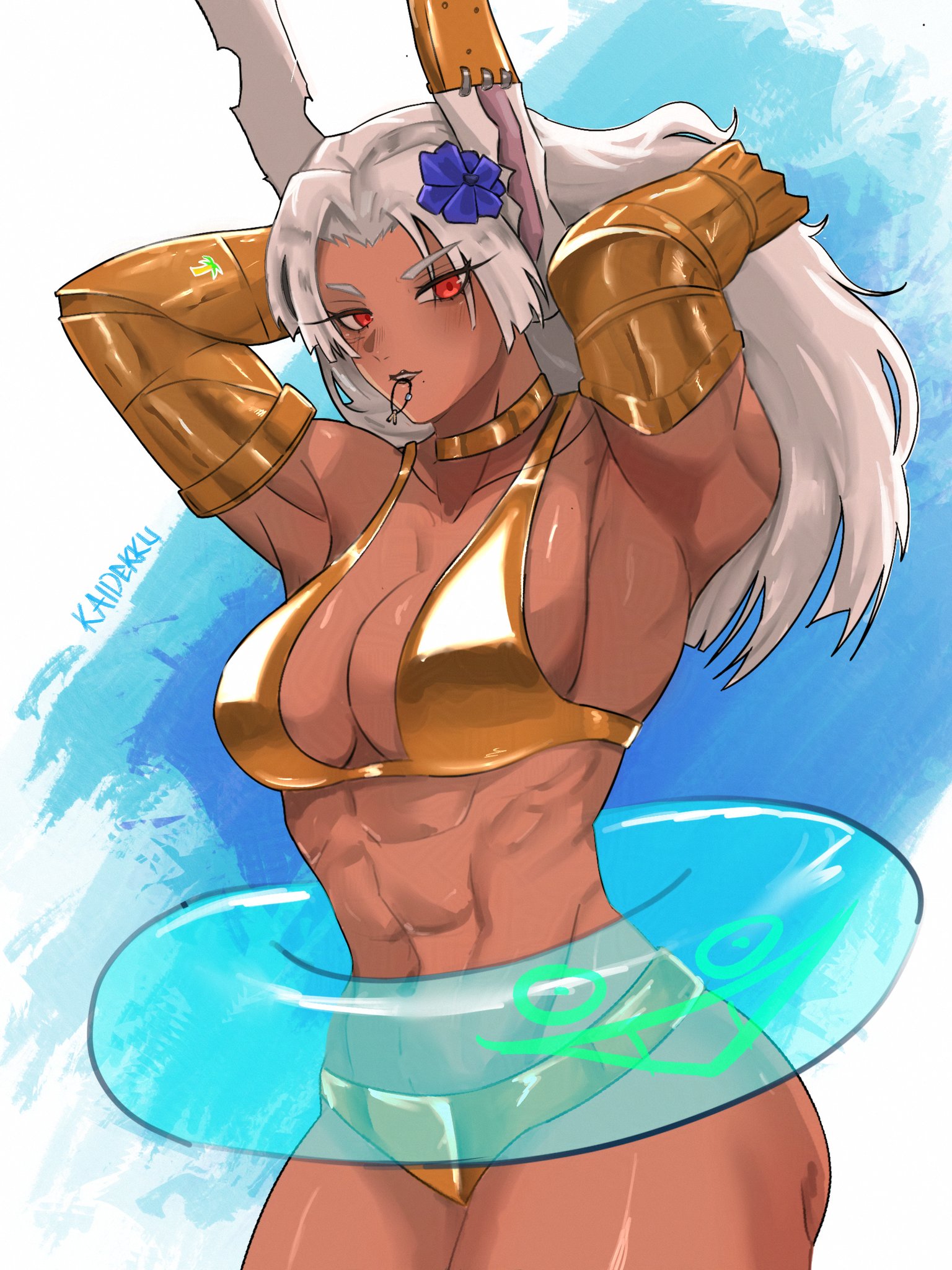 1girls, abs, big ass, big breasts, big thighs, boku no hero academia, breasts, brown body, brown skin, brown-skinned female, curvaceous, curvy, curvy figure, dark skin, dark-skinned female, digital media (artwork), female, hips, hourglass figure, huge ass, huge breasts, huge thighs, kaidekku, large ass, large breasts, large thighs, legs, mature, mature female, miruko, my hero academia, my hero academia (finale), post-timeskip, rumi usagiyama, slim waist, thick, thick hips, thick legs, thick thighs, thighs, voluptuous, waist, wide hips, wide thighs