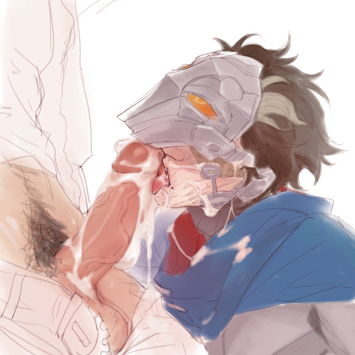 2boys, 2d (artwork), arcane, arcane jayce, arcane viktor, armor, balls, ballsack, big balls, big penis, brown hair, clothed male, clothed male partially nude male, clothed sex, cock, color, colored, cum, cum drip, cumming, dripping cum, dripping penis, dripping semen, dripping wet, face, face focus, facial, fucking, fucking good and hard, gay, gay male, gay sex, hair male, hairy cock, hairy penis, hand on ass, hand on hip, hand on neck, hands, hate sex, holding, holding ass, holding waist, huge cock, hugging, jayce, jayce talis, knight, knight armor, league of legends, licking, licking balls, licking cock, licking cum, licking penis, light-skinned male, loving it, loving sex, machine, male, male focus, male only, male/male, mask, masked male, massive cock, moaning, moaning in pleasure, muscular, muscular male, naked, naked male, naked male with clothed male, oral, oral creampie, oral sex, pale skin, partially clothed, partially clothed male, penis, praise, rivals, robot, robot boy, robot humanoid, scar on face, scarred, scarred face, scars, sex, skinny male, viktor (league of legends), white background, yaoi